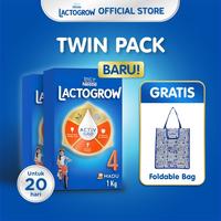 Gambar New Nestlé Lactogrow 4 Madu Susu Box 1Kg X 2Pcs + Foldable Bag dari Debay pedia undefined 2 Tokopedia