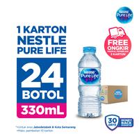 Gambar 1 DUS Air Minum Kemasan Botol Nestle Pure Life 330ml isi 24 Botol dari Pusat Grosir ATK 88 undefined 1 Tokopedia