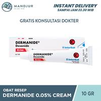 Gambar Dermanide 0.05% Cream 10 g / Obat Dermatitis & Eksim dari Apotekmandjurofficial undefined 1 Tokopedia