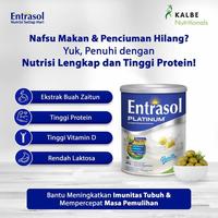 Gambar Laziss- Entrasol Platinum Susu Bubuk Rasa Vanilla Kaleng 400 gram dari gerard syore undefined 3 Tokopedia