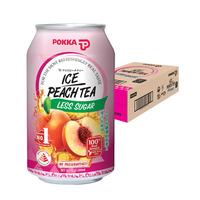 Gambar Good POKKA Peach Cans Less Sugar 300ml X 24 dari Bizer Store&#39;s undefined 1 Tokopedia