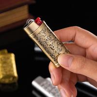 Gambar Zinc Alloy Lighter Cover For Bic J5 J25 Disposable Mini Retro Lighter dari CINNAMON MALL undefined 5 Tokopedia