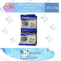 Gambar SUG3H. Entrasol Sachet Renceng Vanila / Cokelat 10s x 20g dari JUTYMASQIN875 undefined 2 Tokopedia