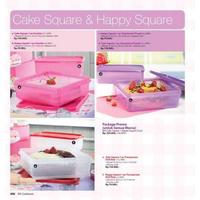 Gambar NEW Kotak Kue Tempat Kue IFA Wadah Roti Wadah Kue IFA Cookware Cake Square Happy Square Tempat Donat - 1 Pcs Chili Red, Variasi dari cempakka store undefined 5 Tokopedia