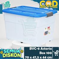 Gambar BIGTON Lion Star Basic Home BVC-8 Astoria Box 100 Container Plastik Storage Box Multifungsi Kotak Penyimpanan Plastik 100 Liter dengan Roda Kontainer Serbaguna Besar Jumbo Tahan Lama Cocok untuk Mainan Pakaian dan Barang Rumah Tangga Pindahan Air kolam dari BIGTON ELECTRONIC undefined 4 Tokopedia
