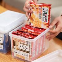 Gambar NEW Hygga Home KIYOMI Bread Container Storage Kontainer Roti Tempat Penyimpanan Makanan Serbaguna Kotak Roti Tawar Toast Box Transparent Toples Plastik Penyimpanan Makanan dari cempakka store undefined 4 Tokopedia
