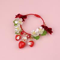 Gambar JT Ichigo Red Ribbon Loop Keyring dari Jasmine Tease undefined 1 Tokopedia