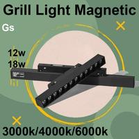 Gambar WELITE LAMPU LED Magnetic Track Light System Grill Light Magnetic 12 Watt 18 Watt / 3000k / 4000k / 6000k - 18 Watt, 4000k dari Graha Listrik Electric undefined 1 Tokopedia