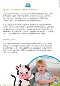 Gambar PTR Nature One Dairy Organic Step 4 900 gram Susu Bayi Batita dari store asih1 undefined 3 Tokopedia