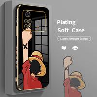 Gambar Glossy Case HP Xiaomi Poco M4 Pro 4G Poco M4 5G M4 Pro 5G Xiami M4Pro xiomi PocoM4 PocoM4Pro Casing Softcase  Lucu Phone   Soft Raja Bajak Laut Lucu Luffy untuk  Aesthetic Silikon glass kaca - Ungu, Poco M4 Pro dari GiftsStoreID undefined 5 Tokopedia