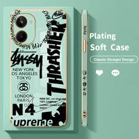 Gambar Glossy Casing Realme 10 4G 5G 10 Pro Plus 10T Realme 11 9 Pro Plus 9i Realmi 10Pro + 10Pro+ 9Pro 11Pro Real me  Case HP Softcase  Lucu Phone  Soft  Huruf hipster di seluruh layar untuk Kasing Aesthetic Sofcase Silikon Glass kaca - Ungu, Realme 10 dari GiftsStoreID undefined 4 Tokopedia