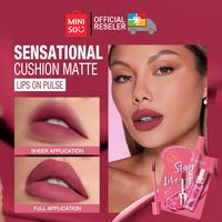 Gambar O.TWO.O Lip Tint Mini Size Matte Waterproof Long Lasting Lip - 01 Mist Pink dari Kado Grosir undefined 3 Tokopedia