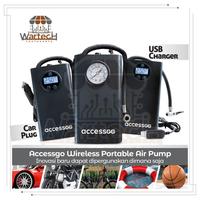 Gambar BERGARANSI Pompa Ban Elektrik Udara Portable Air Pump, Automatic Stop & Bisa Cek Tekanan Angin - WarungTechno - CarPlugDigital dari warungtechnology_NEW undefined 1 Tokopedia