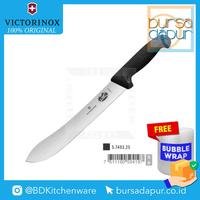 Gambar Victorinox Butcher's Knife 25 cm Safety Nose Black Fibrox (5.7403.25) dari Bursa Dapur Mall undefined 5 Tokopedia