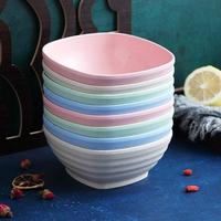 Gambar Mangkok Bahan Plastik Bentuk Persegi Set 4 Pcs / Alat Makan Mini Untuk Kuah Sayur Sup Bubur Bakso Tahan Panas / Square Plastic Bowl BPA FREE / Mangkuk Tempat Makanan Isi 4pcs Food Grade Anti Pecah Berkualitas / Hadiah Souvenir Kado Pernikahan Multifungsi dari ellhuwaklhu undefined 4 Tokopedia