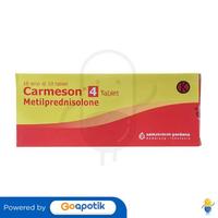 Gambar CARMESON 4 MG BOX 100 TABLET dari Apotek Sejahtera Farma Depok by GoApotik undefined 1 Tokopedia