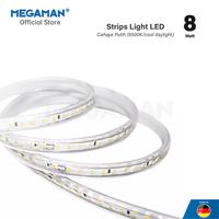 Gambar Lampu LED Strip Lights 8 Watt 6500K 1roll(50m) Megaman YTSLX02-PVC - Putih dari MEGAMAN OFFICIAL STORE undefined 1 Tokopedia