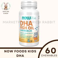 Gambar Now Foods Kids Chewable DHA 100mg Suplemen Otak Vitamin Anak Ikan dari NAYSILA1 STORE undefined 1 Tokopedia