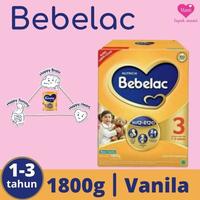 Gambar Moms- Susu Bubuk Pertumbuhan Bebelac 3 Vanila 1800g Box Untuk Usia 1-3 Tahun dari desianat undefined 1 Tokopedia