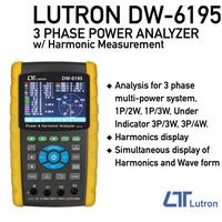 Gambar Lutron DW-6095 3 Phase Power Quality & Harmonic Analyzer Real time Data Logger - DW-6195 - NON GARANSI dari Dunia Alat Ukur undefined 4 Tokopedia