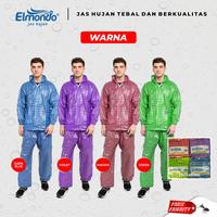 Gambar JAS HUJAN Setelan Elmondo Kotak Kotak Jaket Celana 928 Promo TERMURAH - Hijau dari Trimitra Group undefined 5 Tokopedia