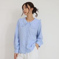 Gambar MSMO Valenka Set / Outer Set Wanita / Atasan Wanita One set Formal Kancing - Blue, S dari MSMO.ID undefined 5 Tokopedia