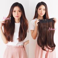 Gambar HAIRCLIP AKEMI BIGLAYER - LURUS NATURAL 60cm [ rambut palsu wanita hair clip panjang natural sambungan rambut model jepit extension ] dari elevenity seller undefined 1 Tokopedia
