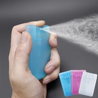 Gambar 1/5Pcs 20ml Card Type PVC Plastic Perfume Spray Bottle Disinfecting Sanitizer Spray Touchland dari chreggera undefined 1 Tokopedia