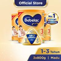 Gambar Paket 3 - Bebelac 3 Madu Susu Pertumbuhan Bubuk 800 GR dari Konsel undefined 1 Tokopedia