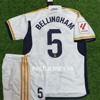 Gambar Jersey Real Madrid Kids Anak Junior Home 2023/2024 + Nameset dari atayyamotor undefined 2 Tokopedia