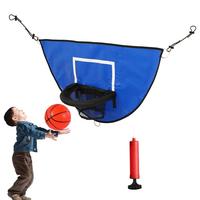 Gambar Trampoline Basketball Hoop Attachment Trampoline Basketball Rack Pump Included Basketball Board Hoop dari kimikimi shop09 undefined 1 Tokopedia