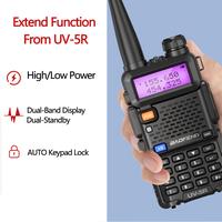 Gambar Optional 5W 8W Baofeng UV-5R Walkie Talkie Long Range Baofeng Amateur Radio Dual Band UHF/VHF for Hu dari kimikimi shop09 undefined 3 Tokopedia