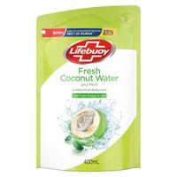 Gambar LIFEBUOY BODY WASH REFILL FRESH COCONUT WATER & MINT 400ML TRIPLEPACK dari Carlita Beauty undefined 2 Tokopedia