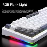 Gambar NEW AULA F87 Pro Mechanical Keyboard 2.4g/Usb/Bluetooth Tri Mode Wireless 87 Key Rgb Pbt Gasket 5 Layer Silencing Full Key No ImpactTer - Green State, Smart V3 Axis dari Nia Gripdeszob undefined 2 Tokopedia