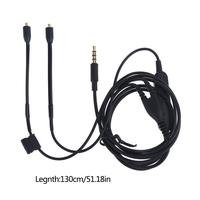 Gambar AUR  Upgrade MMCX Cable with Mic for -Shure -SE215 SE535 SE846 SE425 Earphone Headset Line Headphone Wire for Phone -Android dari Jaennys undefined 2 Tokopedia