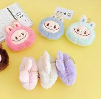 Gambar GK38 Gantungan Tas Kunci Dompet Koin Monster Labubu Smile Bag Keychain - brown dari Dneo Store undefined 5 Tokopedia