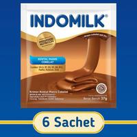 Gambar FLASHSHOW| Susu Indomilk Sachet Cokelat Kemasan 37 Gram 1 Renceng isi 6 pcs dari WAHYUDINSHOP7172 undefined 1 Tokopedia