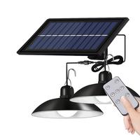 Gambar Lampu Gantung Hias Solar Power IP65 Cool White 2 Lamp - KJ192 dari Jakartamall Indonesia undefined 1 Tokopedia