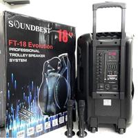 Gambar Speaker Aktif Portable SOUNDBEST 18 INCH FT18 Bluetooth aktive FT 18 dari mal online jakarta undefined 2 Tokopedia