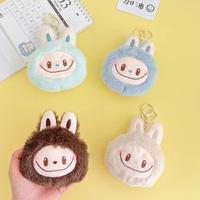 Gambar GK38 Gantungan Tas Kunci Dompet Koin Monster Labubu Smile Bag Keychain - brown dari Dneo Store undefined 3 Tokopedia