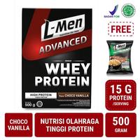 Gambar L-men Advance Chocolate Vanilla 500gr (Free L-men Protein Crunch) dari VALENTINASH0P undefined 1 Tokopedia