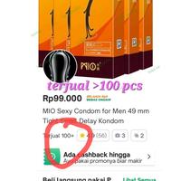 Gambar MIO Sexy Condom for Men 49 mm Tight Small Delay Kondom dari Daily Mart.Official Store undefined 1 Tokopedia
