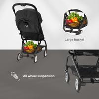 Gambar Cybex Gold Eezy S2 Stroller | Kereta Dorong Bayi - SOHO GREY dari Chubby Baby Jakarta undefined 5 Tokopedia