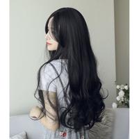 Gambar Wig Belah Tengah Curtain Bangs - WAVE / Wig Panjang Tanpa Poni - Ombre Ash grey dari Trend shipper undefined 2 Tokopedia