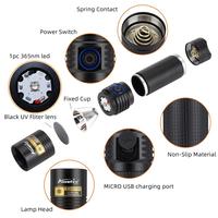 Gambar Alonefire Sv59 15W 365Nm Uv Black Light Flashlight Ultraviolet dari OEDEMAS undefined 1 Tokopedia