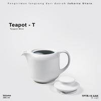 Gambar Teko Keramik TP4S/T Putih + Tutup by Indo keramik - TPTR-18 NavyBlu dari PD Bumi Megah undefined 4 Tokopedia