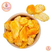 Gambar CS KRIPIK KENTANG 250gr Keripik Kentang  Pedas Manis Kripik Kentang Original Kentang Keripik Kripik Kentang 250gr Kentang Papatos 250gr Kentang Krispi Keripik Kentang Keju SNACK Keripik Kentang Dieng Wonosobo Keripik Kentang Kiloan Chitato Kripik Kentang - BALADO, 250gr dari Cemilan Super Snack Pedas undefined 4 Tokopedia