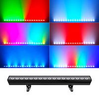 Gambar New 18x18W LED Wall Wash Light RGBWA+UV 6in1 LED Bar Line Bar Stage Wash Light Horse Race Lamp DJ Disco Flow Lighting Effect A6403 - CHINA dari adhiaadhinacell undefined 1 Tokopedia
