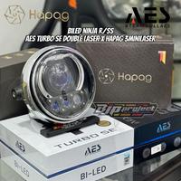 Gambar LAMPU NINJA SS/R BILED NINJA SS 3 MINILASER AES TURBO SE GEN3 60W + 60W dari Brengsex Garage undefined 3 Tokopedia