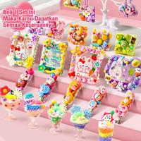 Gambar DIY Gantungan Kunci Guka Set Akrilik DIY Keychain Set Kartu Stiker luca Gum DIY Deco Cream Set Mainan Anak Perempuan - 456pcs+ dplay dari Syamco. undefined 5 Tokopedia